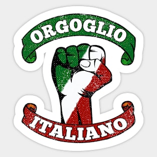 Orgoglio Italiano Italian Pride Sticker